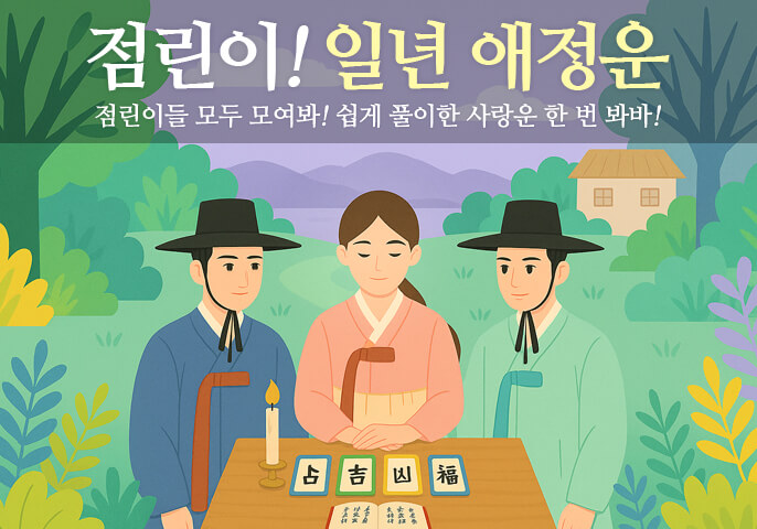 점린이! 일년애정운